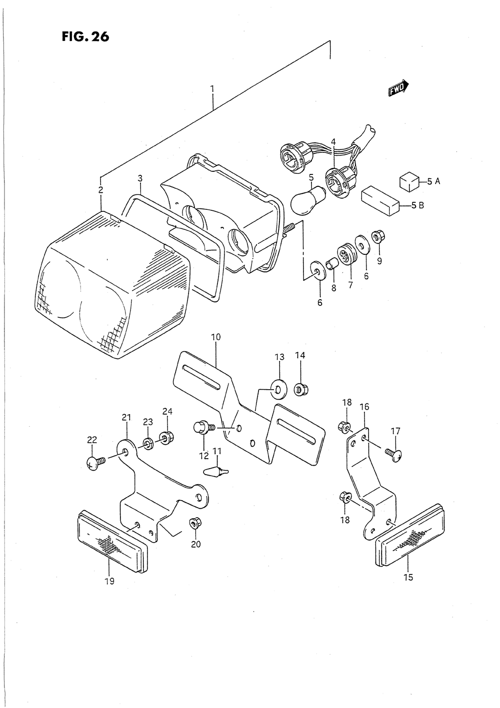 Rear combination lamp