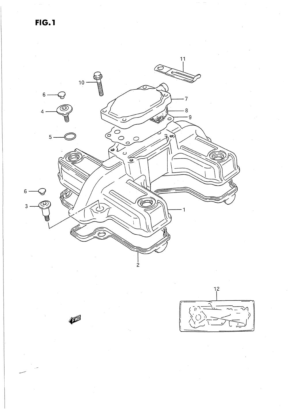 Cylinder head cover