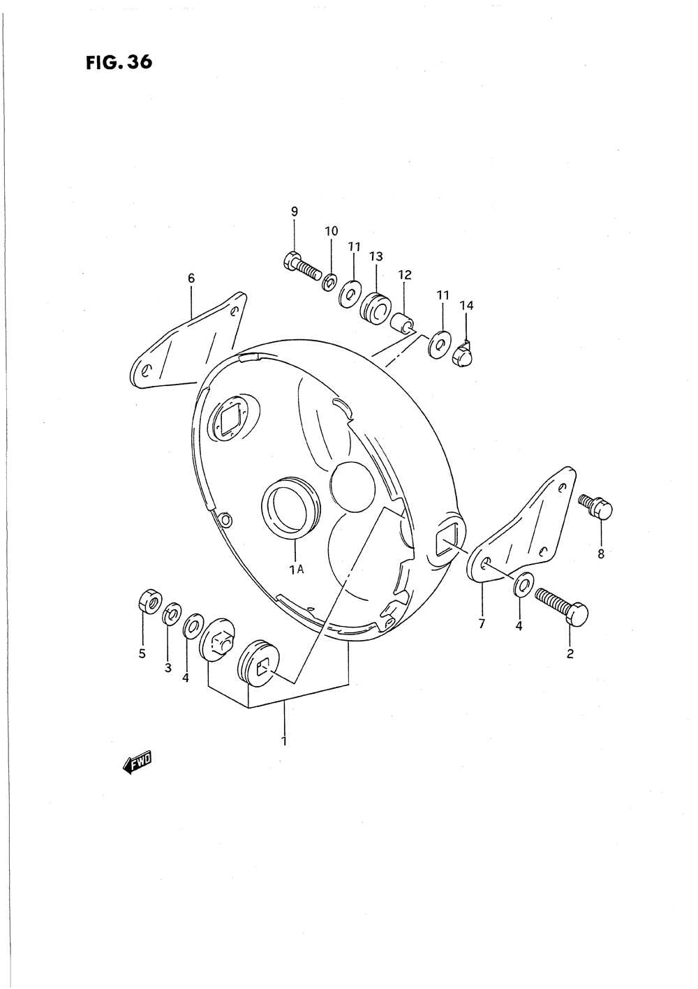 Headlamp housing (model k_l_m_n_p)