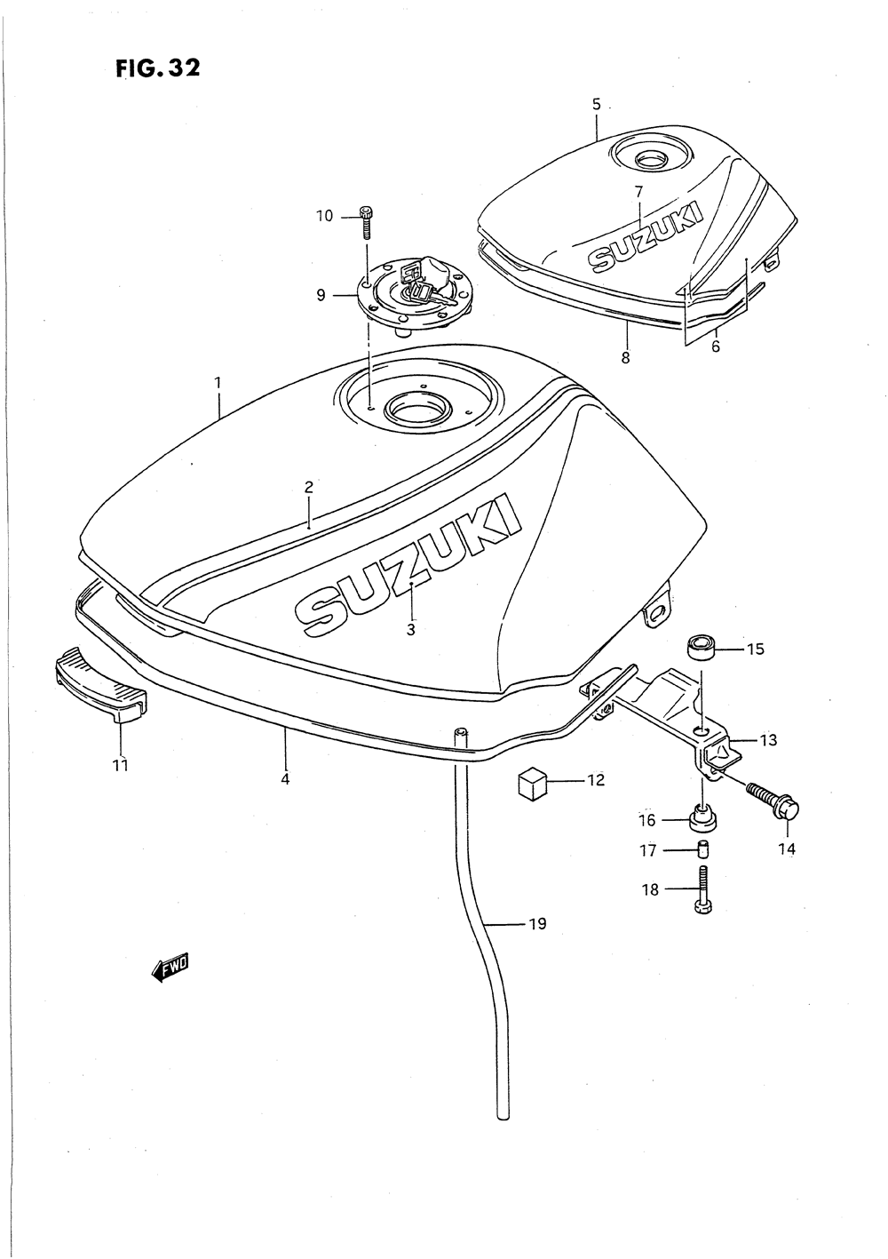 Fuel tank (model k_l)