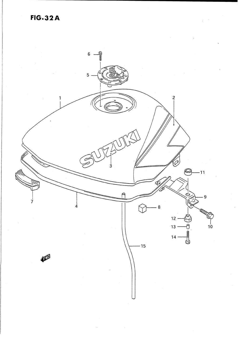 Fuel tank (model m)