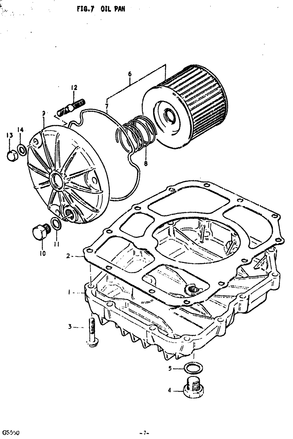 Oil pan