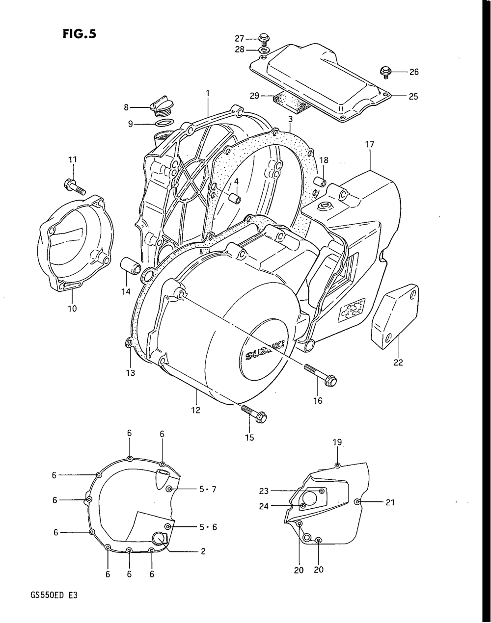 Crankcase cover