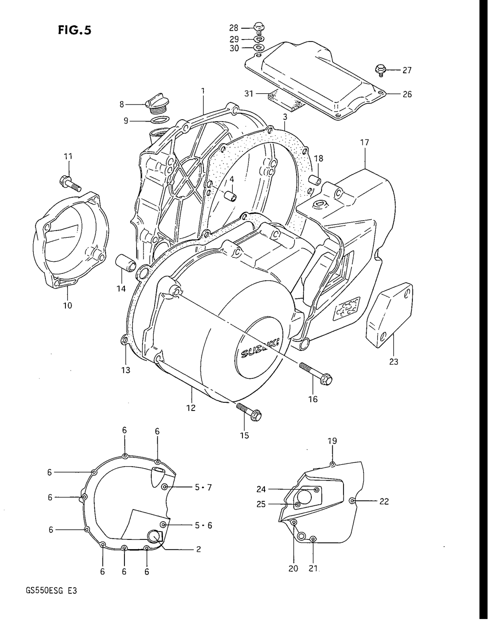 Crankcase cover