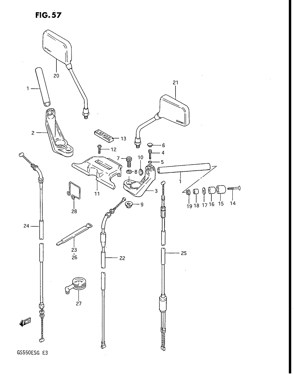 Handlebar (gs550es3_ese_esf_esg)