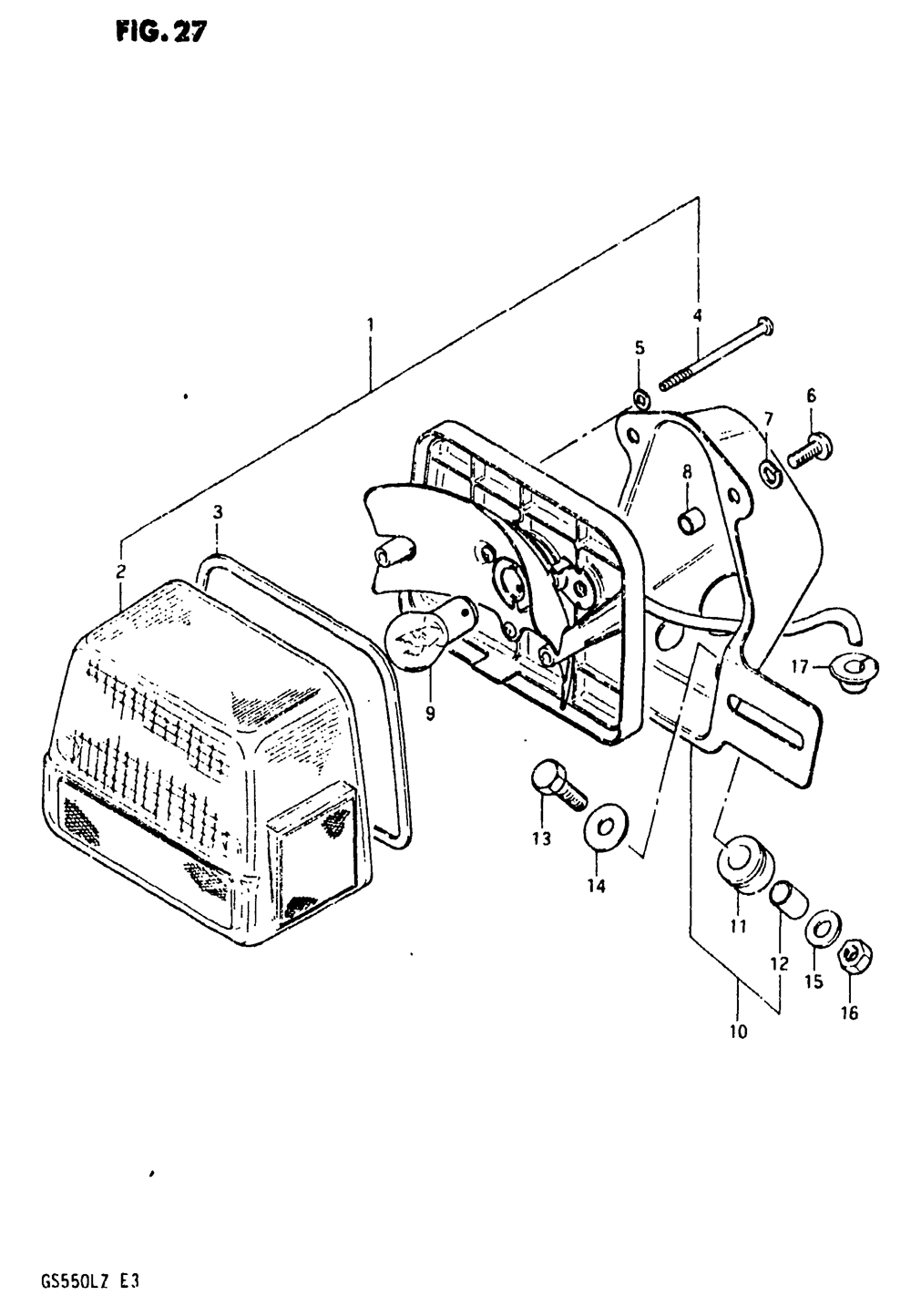 Rear combination lamp