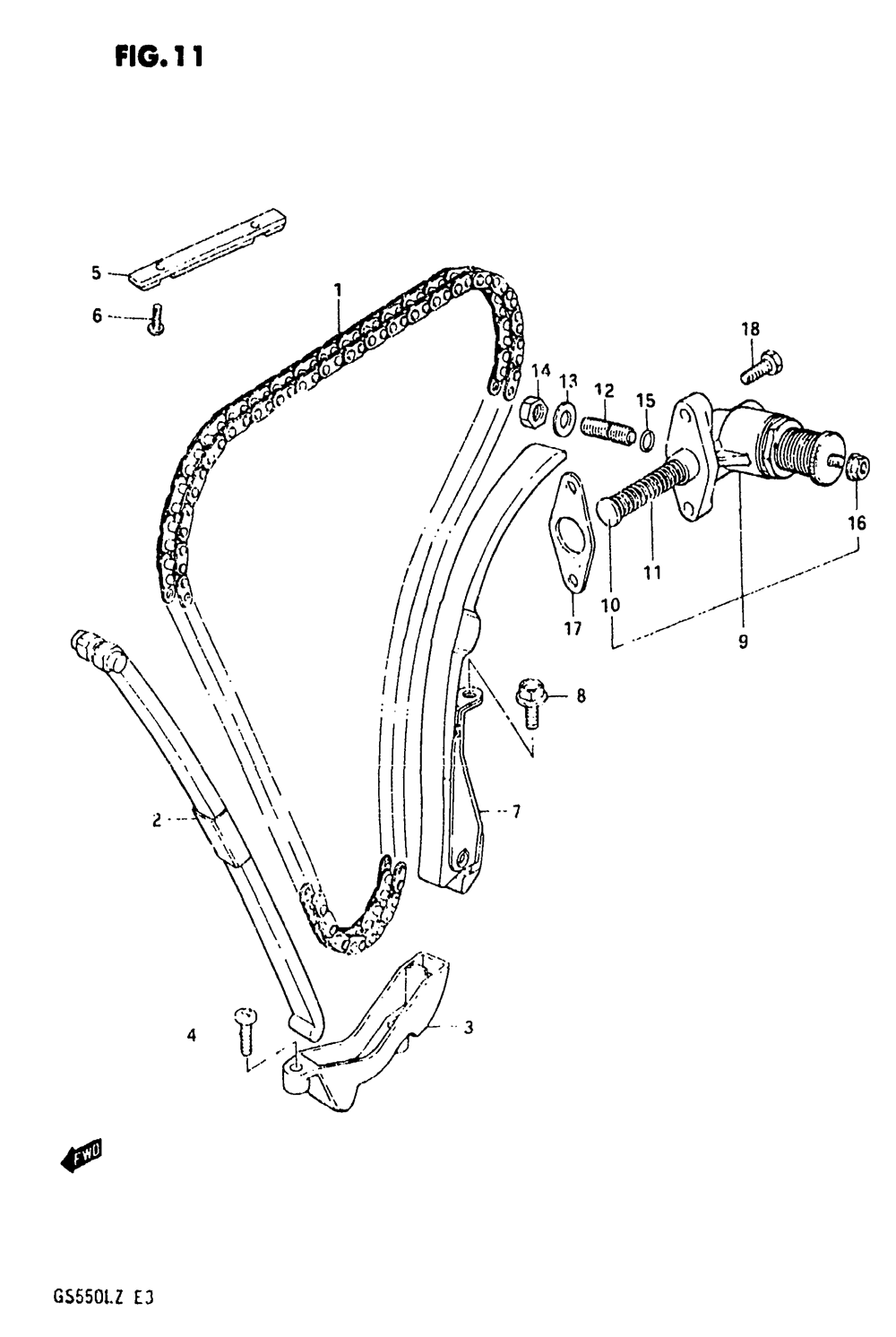 Cam chain