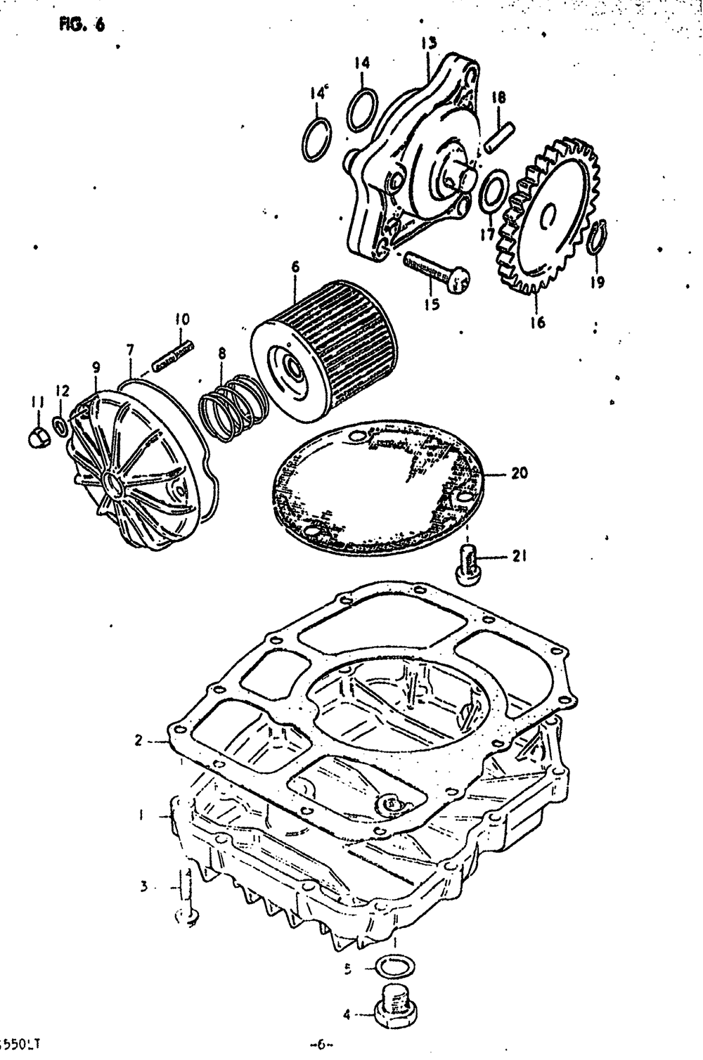 Oil pump - oil filter