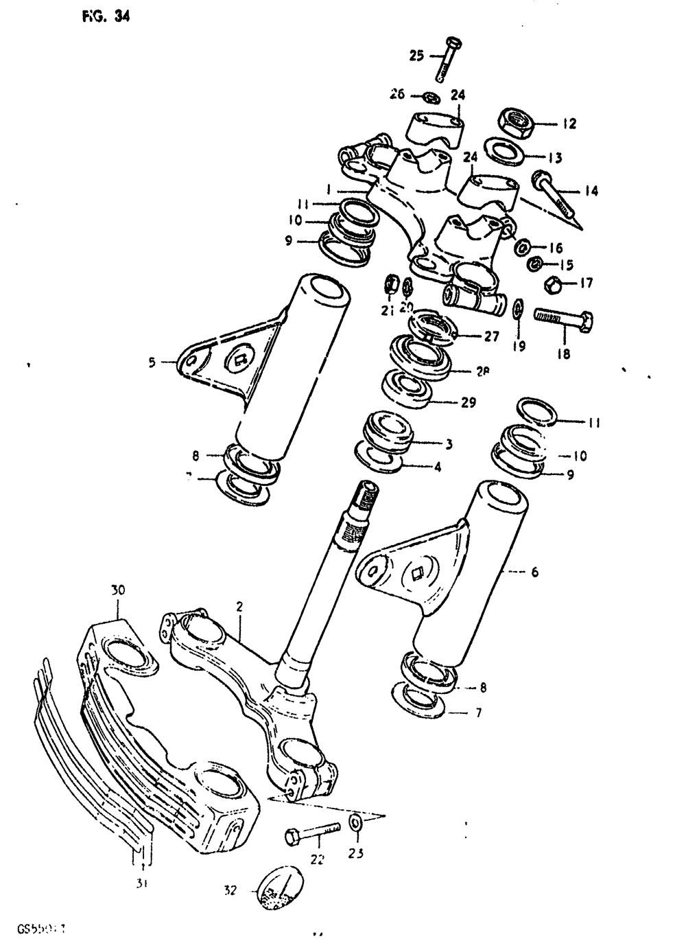 Steering stem