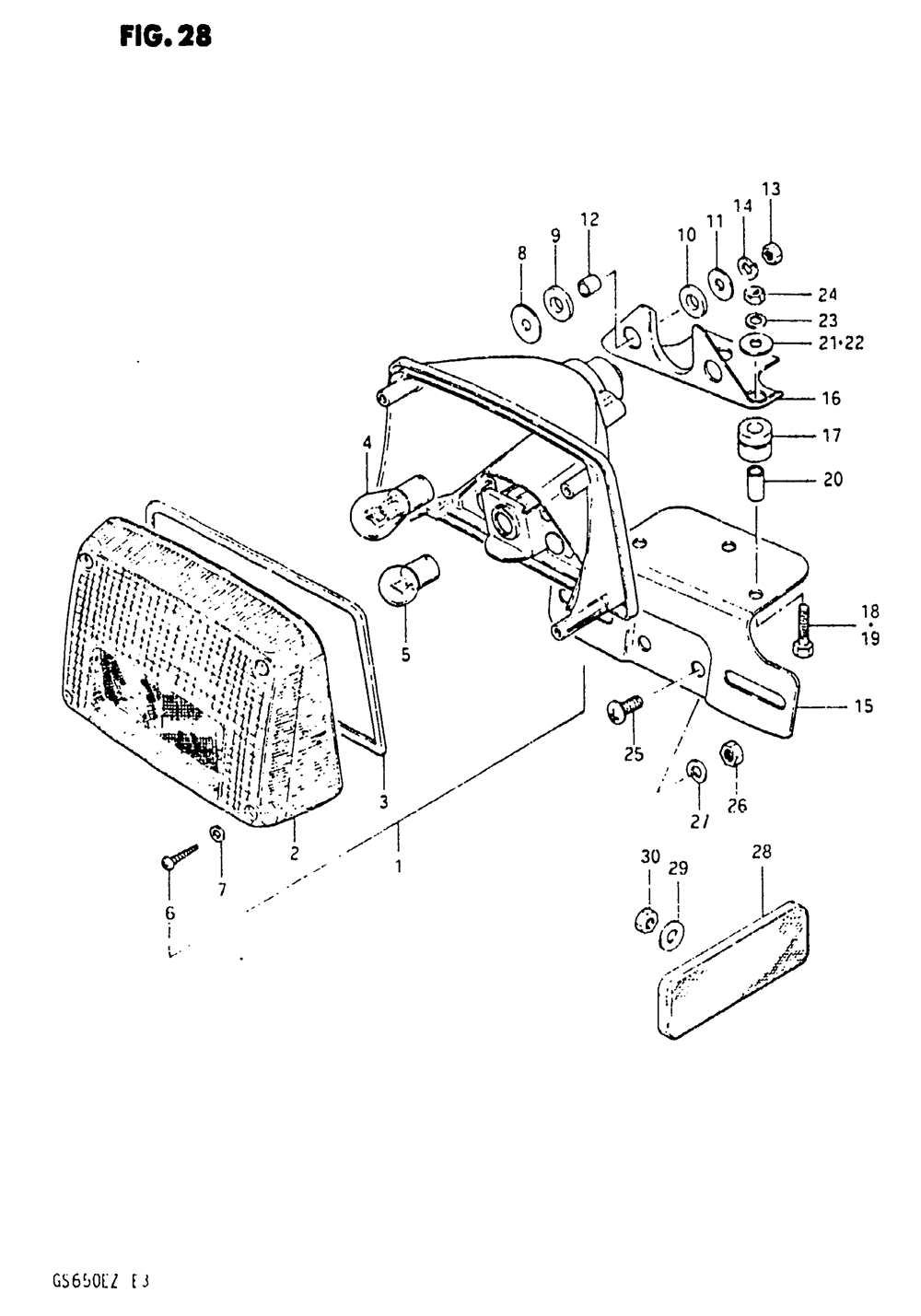 Rear combination lamp