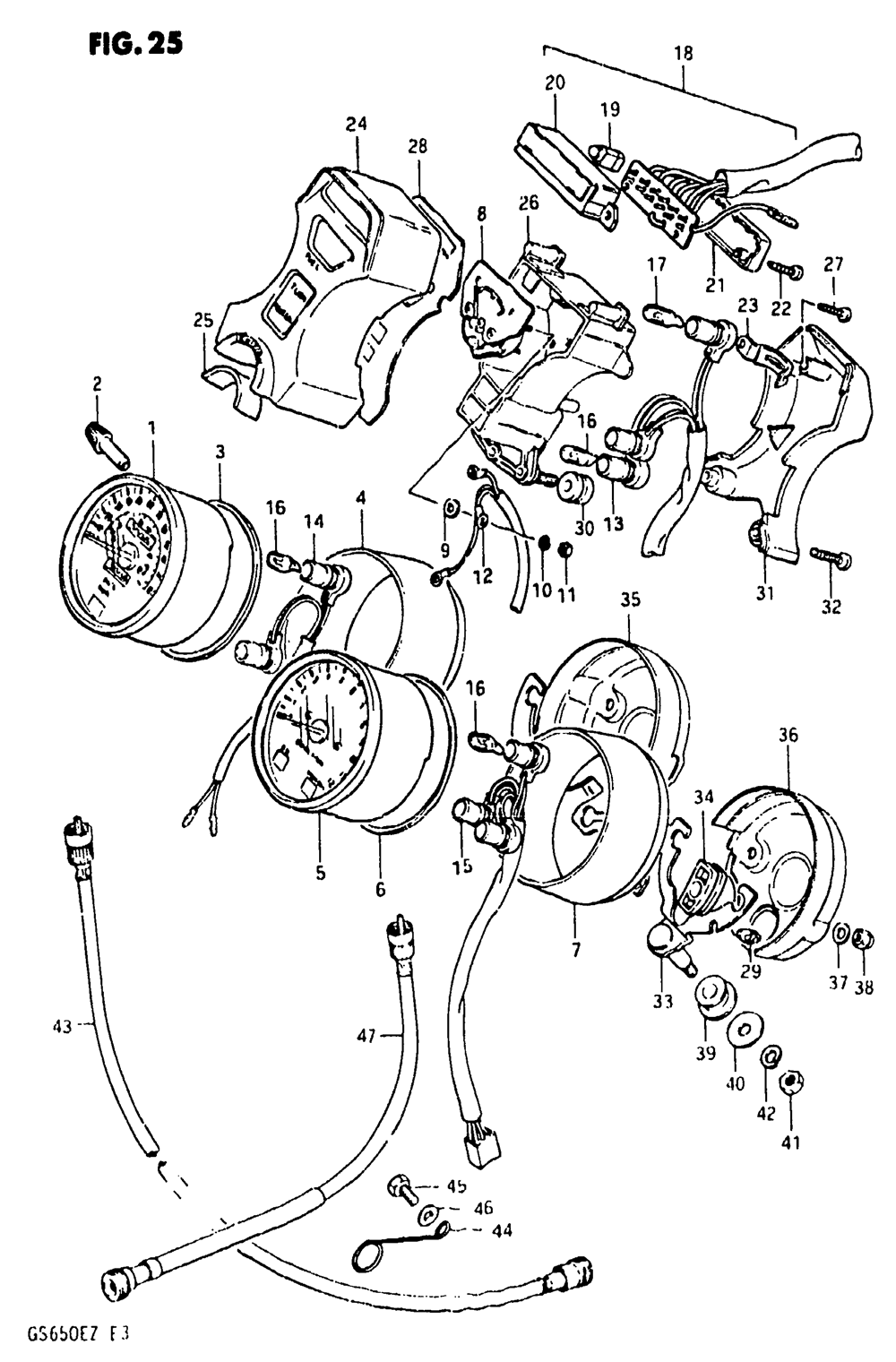 Speedometer - tachometer (model z)