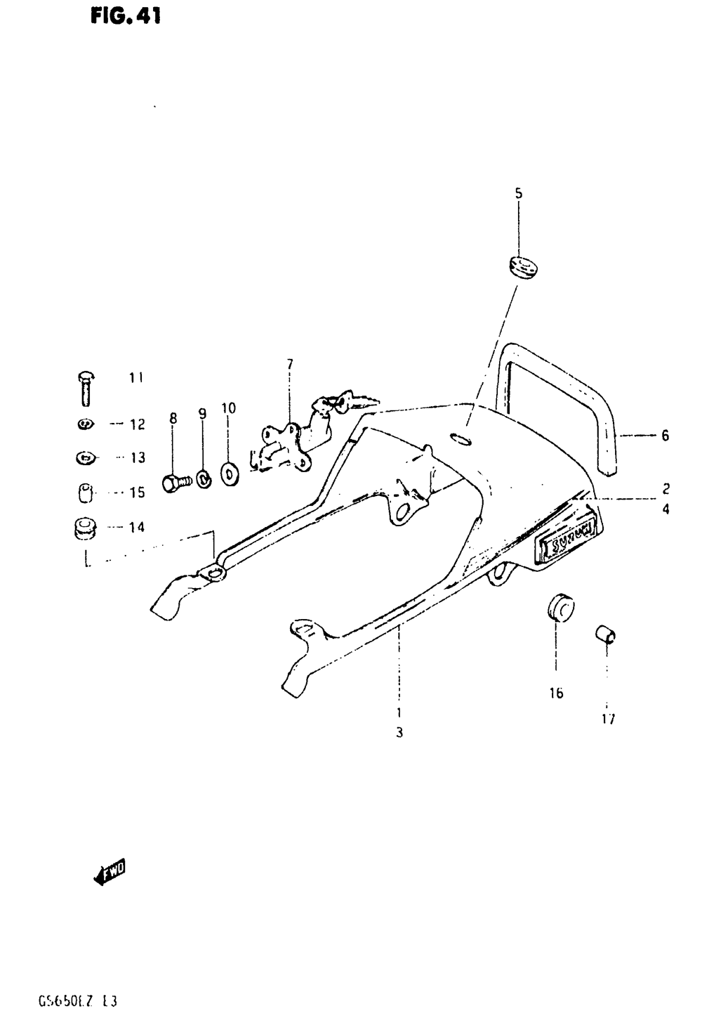 Seat tail cover (model x)