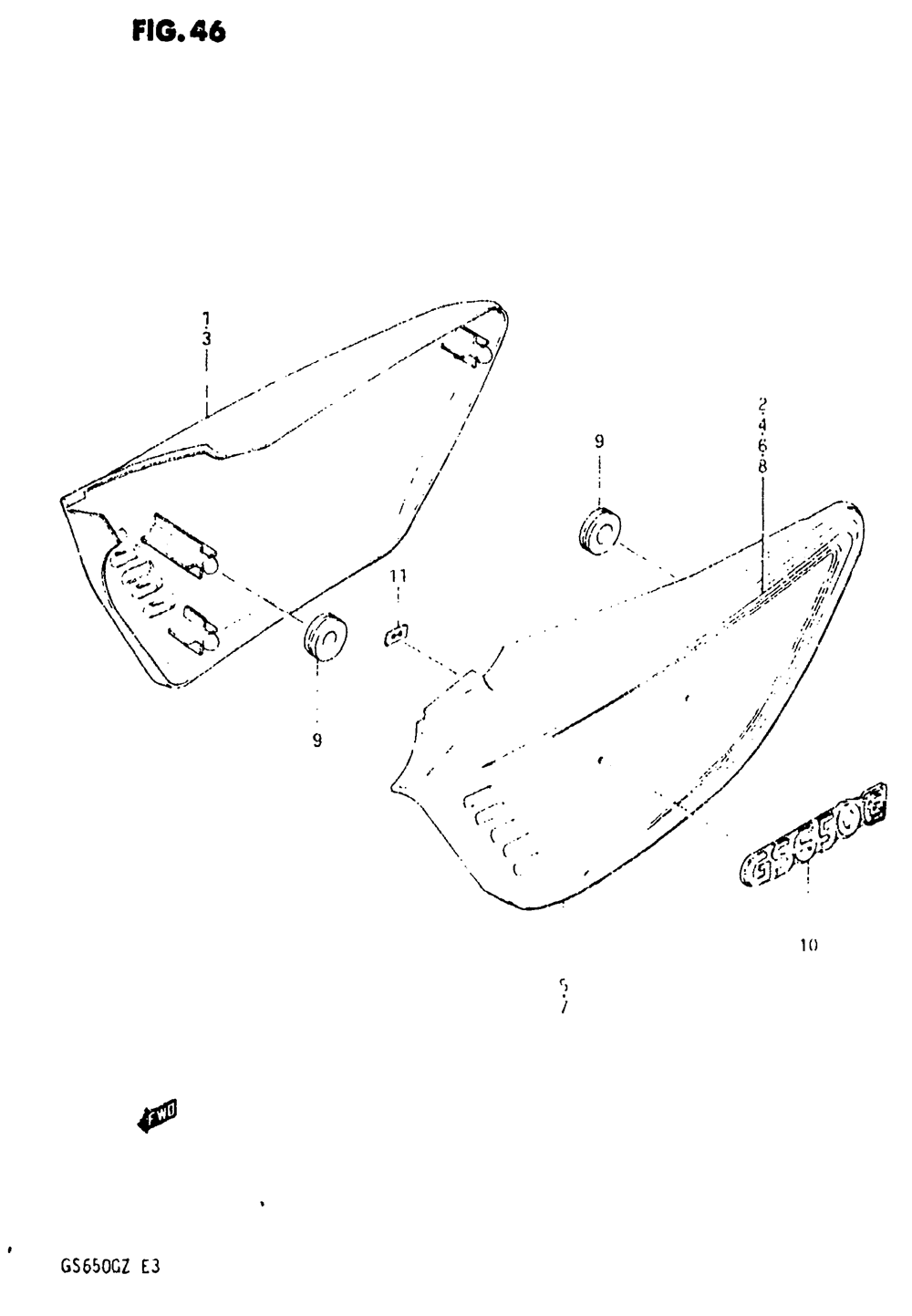 Frame cover (model z)