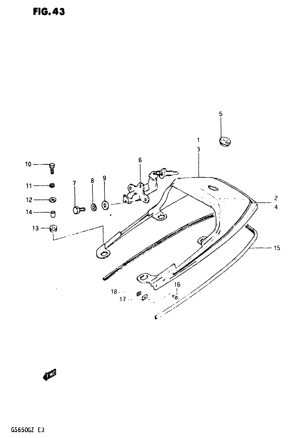 Seat tail cover (model x)