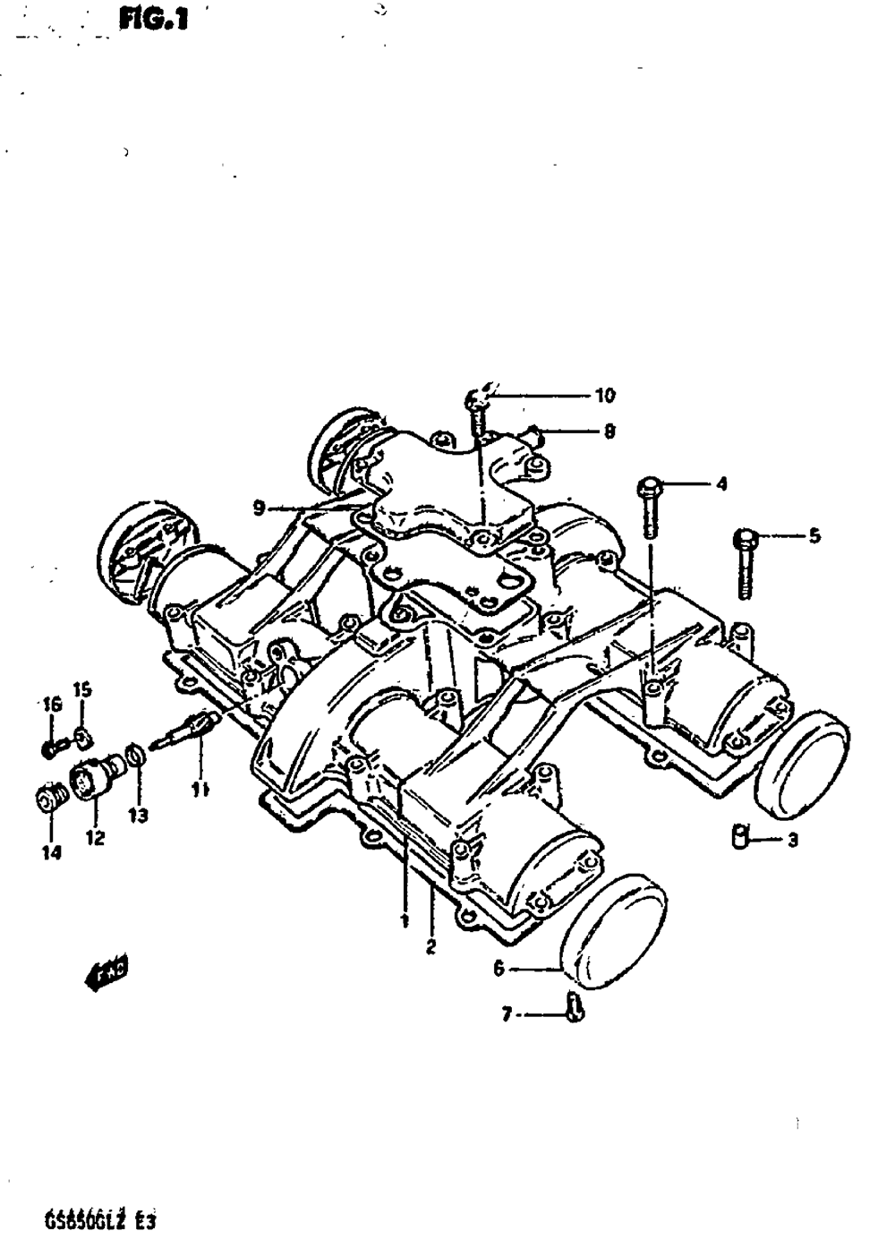 Cylinder head cover (~f.no.104612)