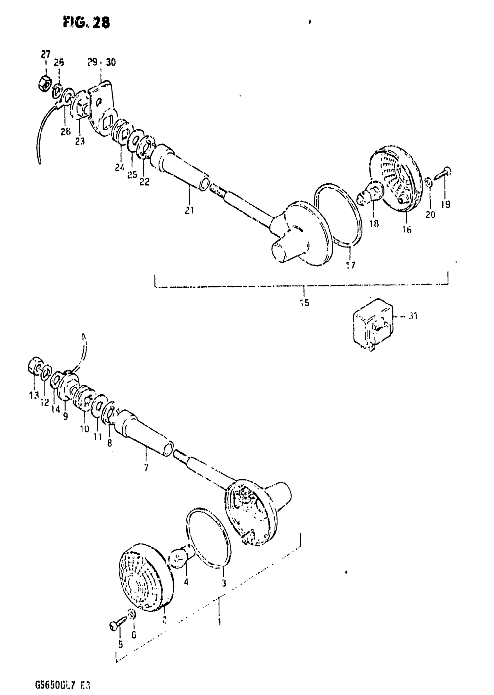 Turn signal lamp