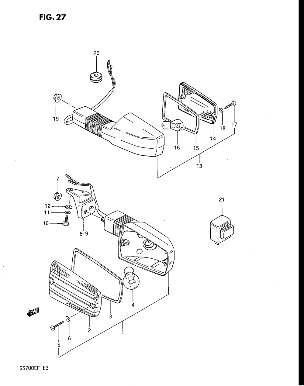 Turn signal lamp