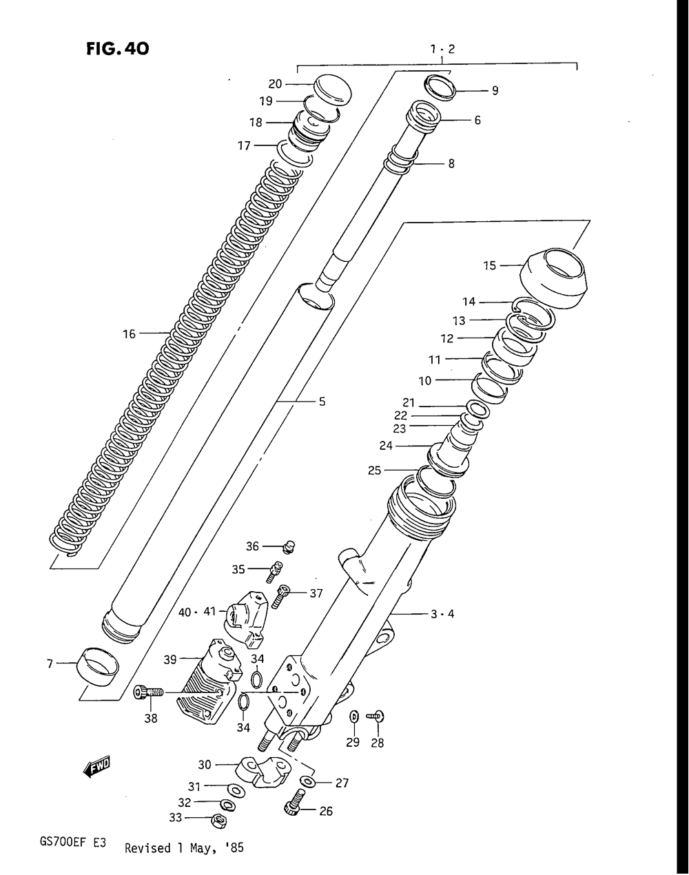 Front damper