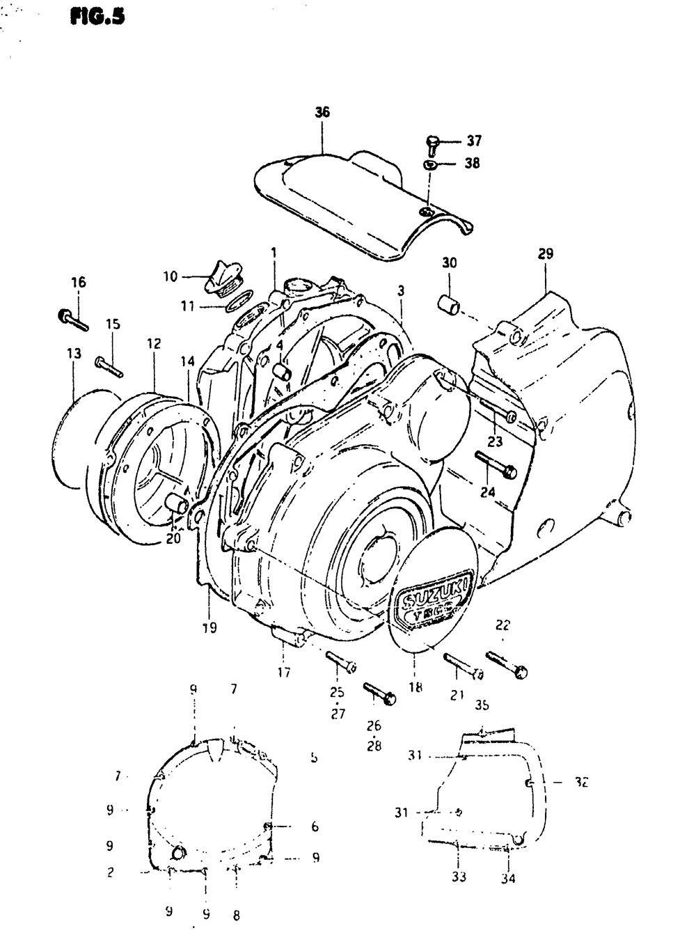 Crankcase cover