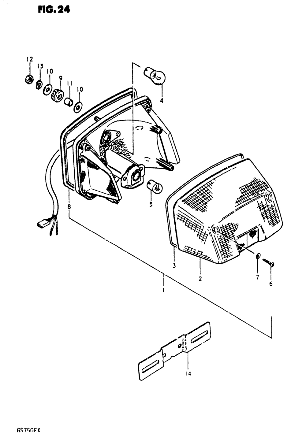 Rear combination lamp