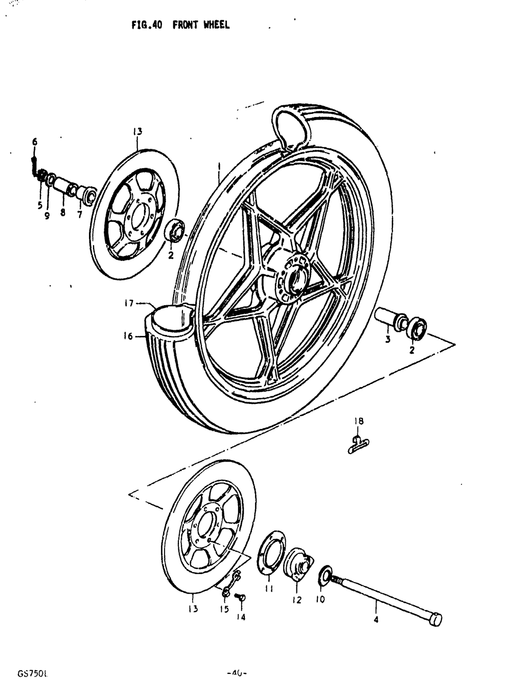 Front wheel