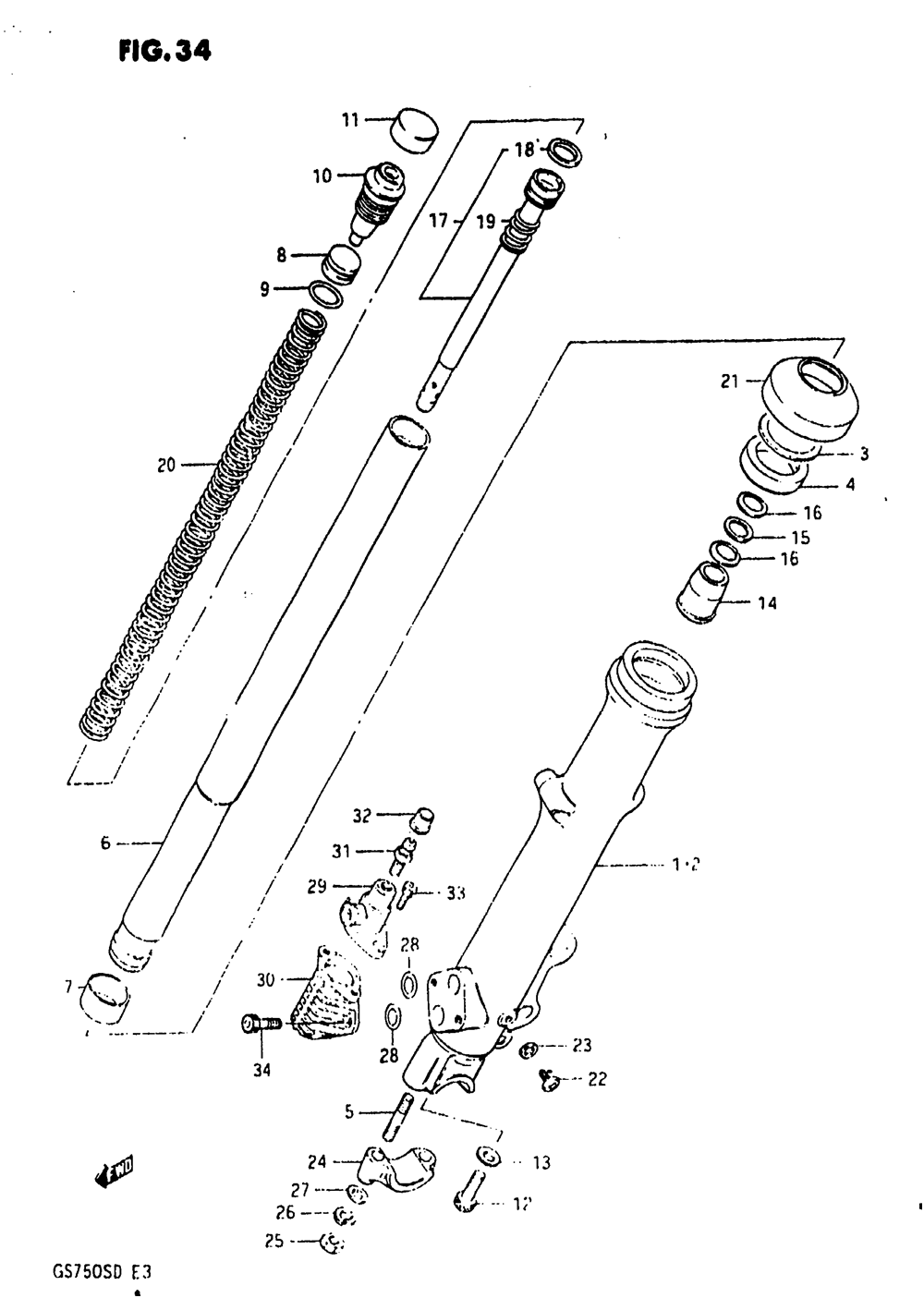 Front damper