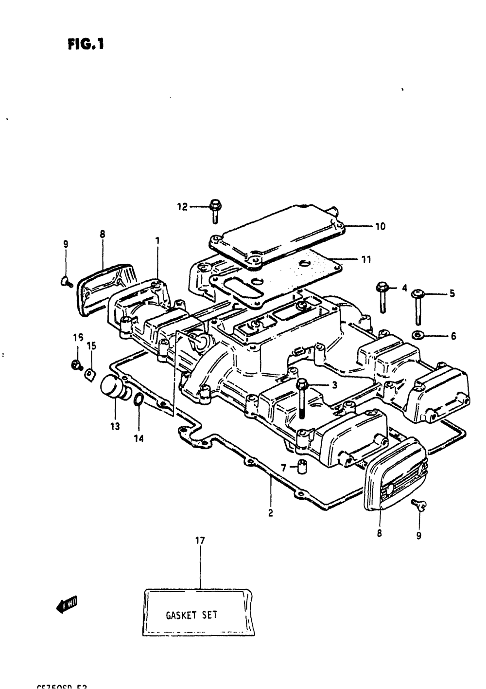 Cylinder head cover