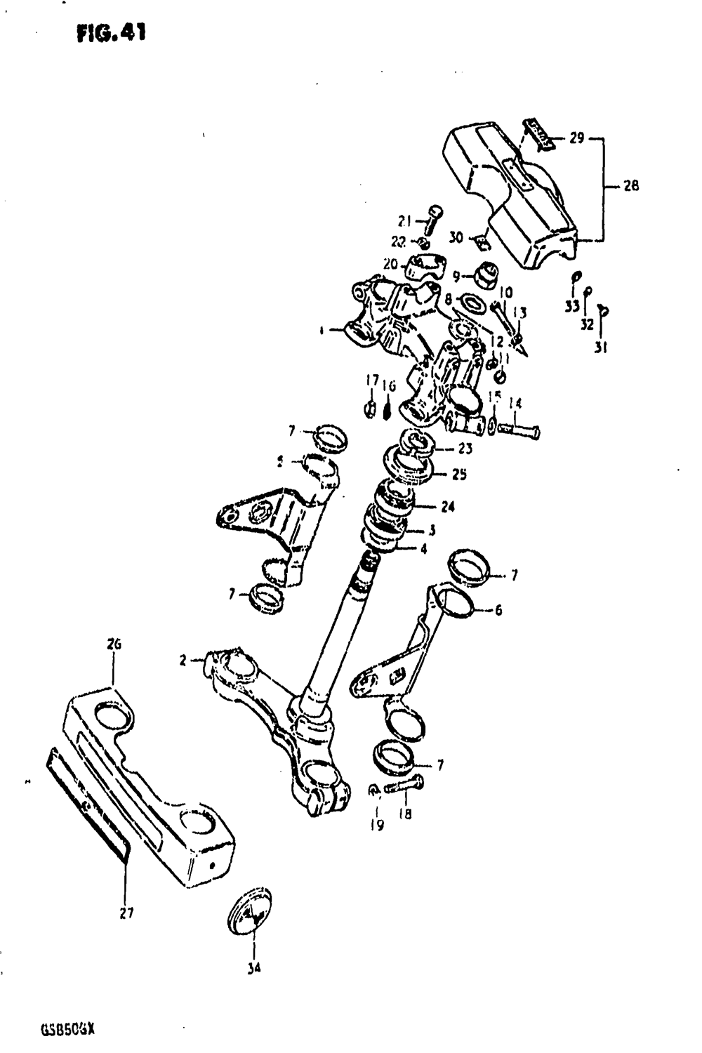 Steering stem