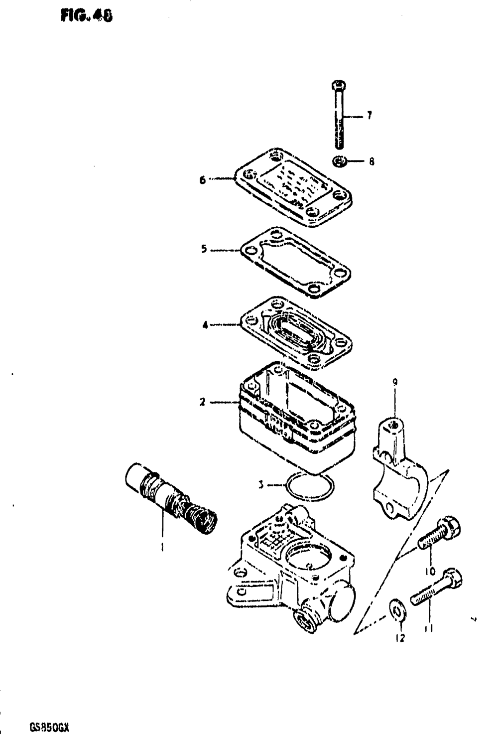 Front master cylinder