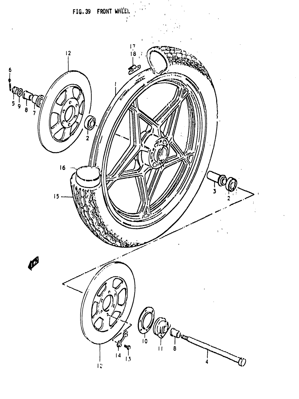 Front wheel