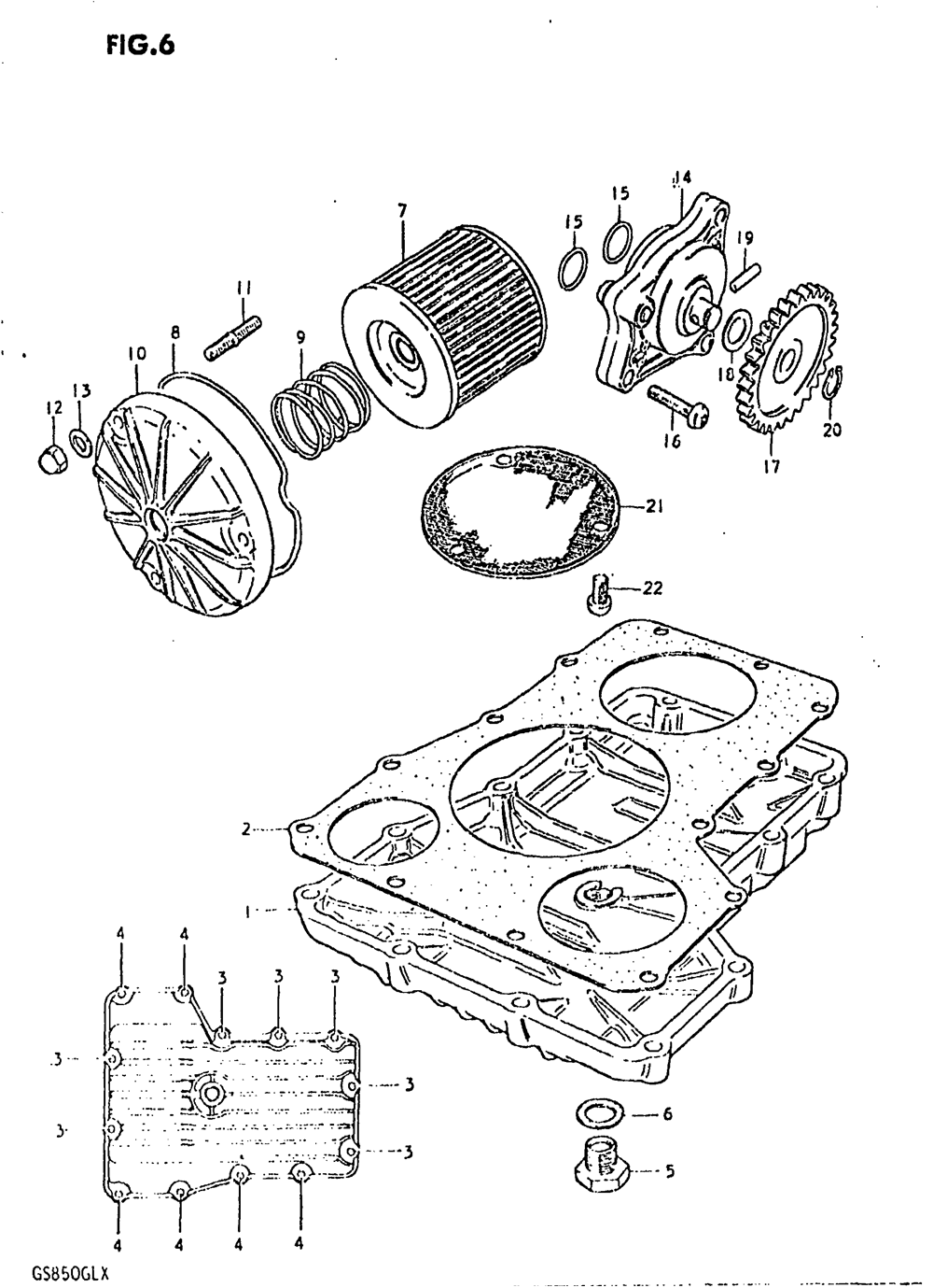 Oil pump - oil filter