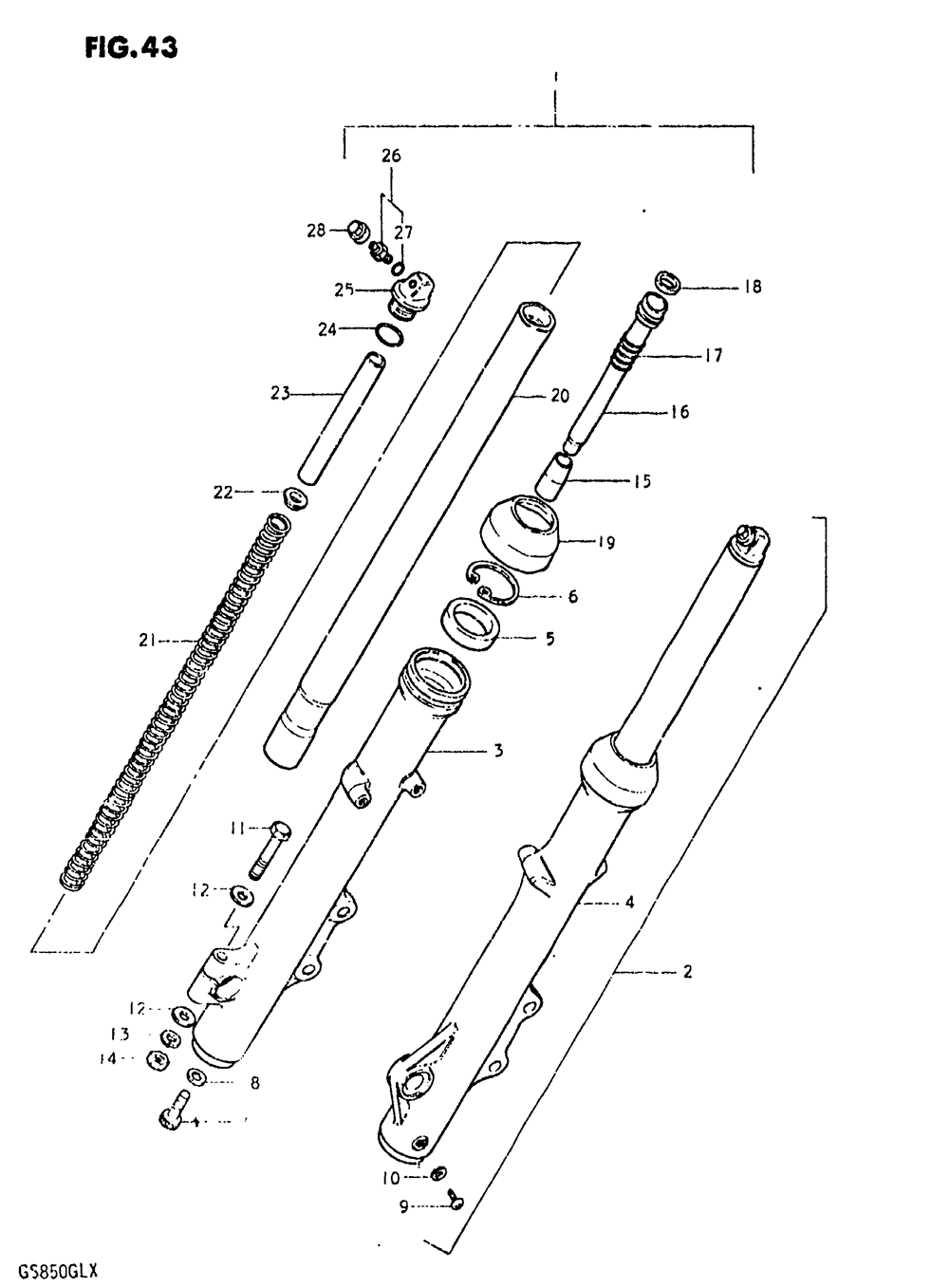 Front fork (model t)