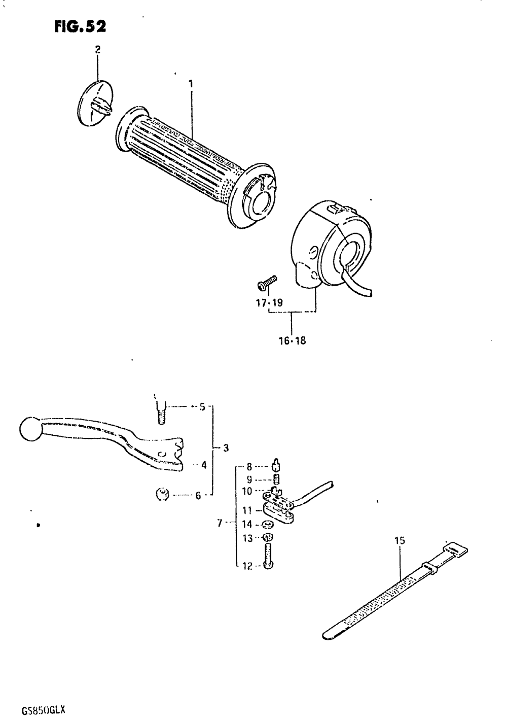 Right handle switch