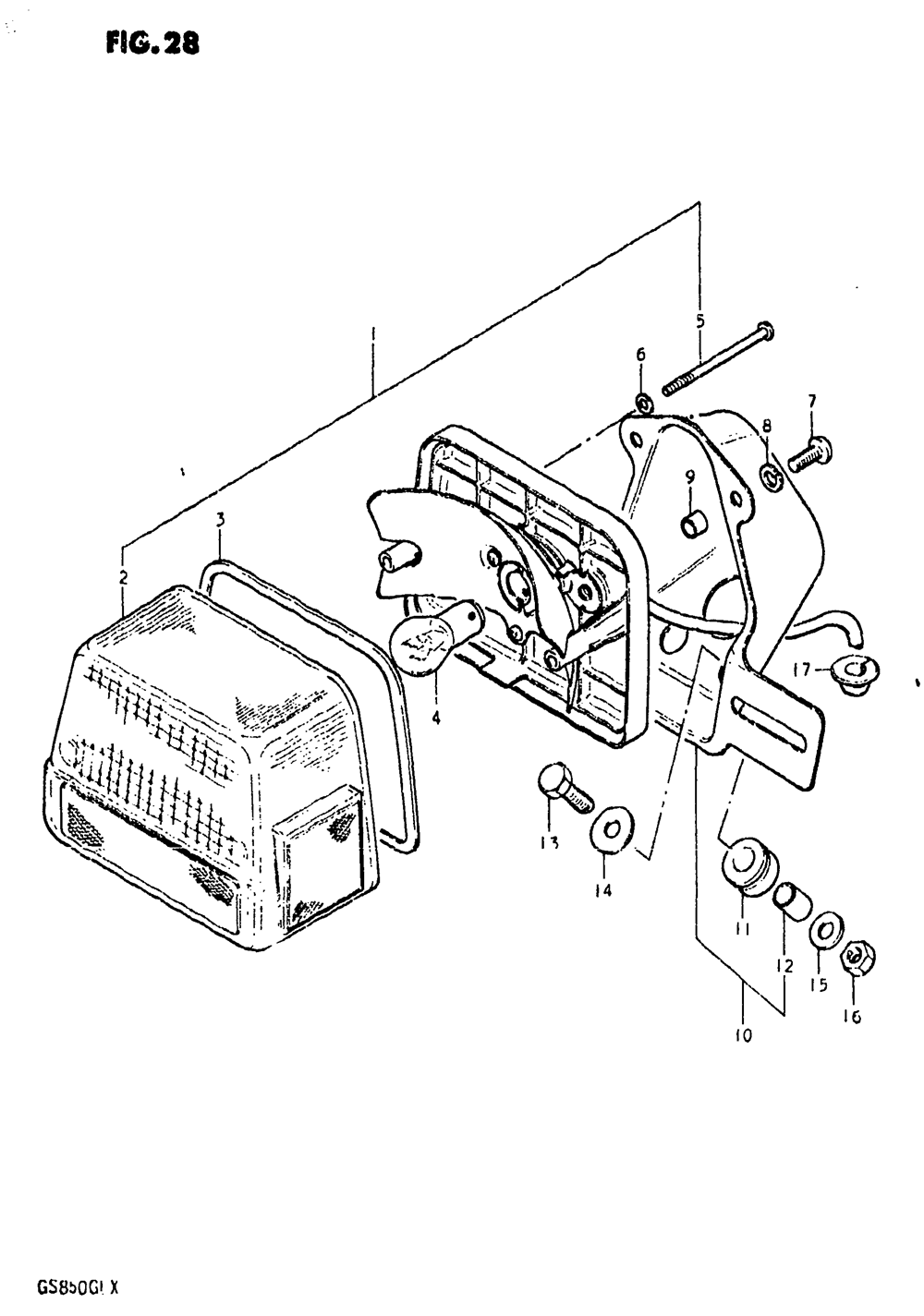 Rear combination