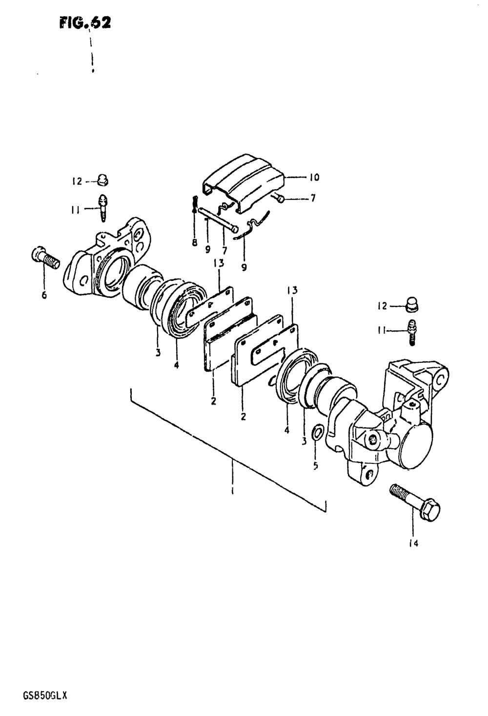 Rear calipers