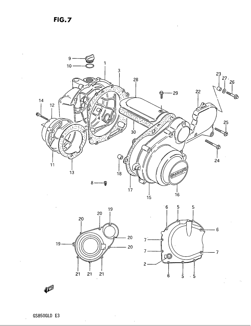 Crankcase cover