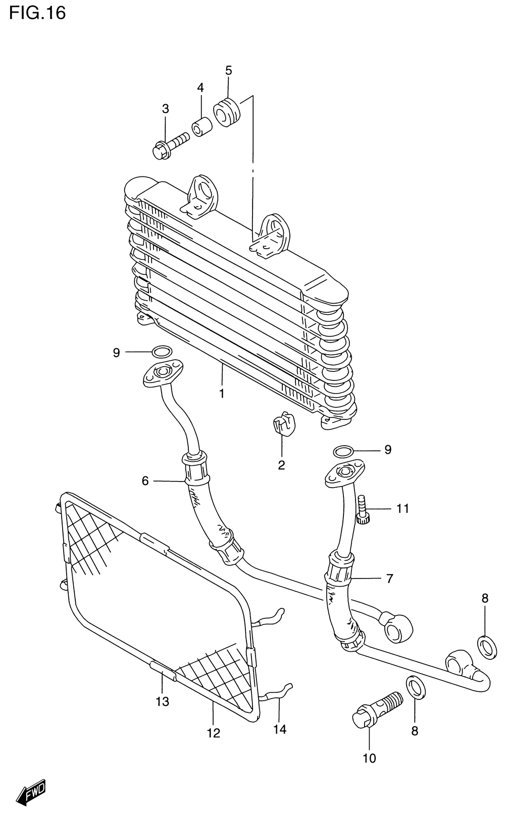 Oil cooler