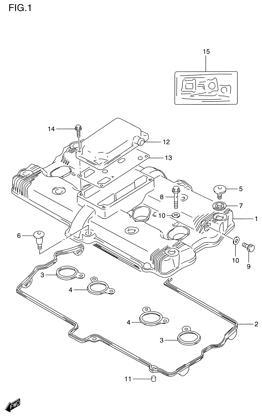 Cylinder head cover