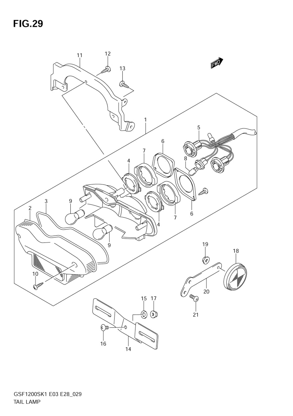 Tail lamp