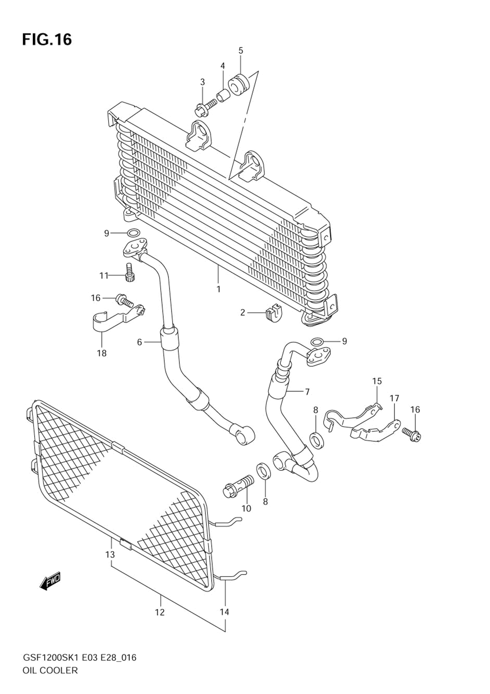 Oil cooler