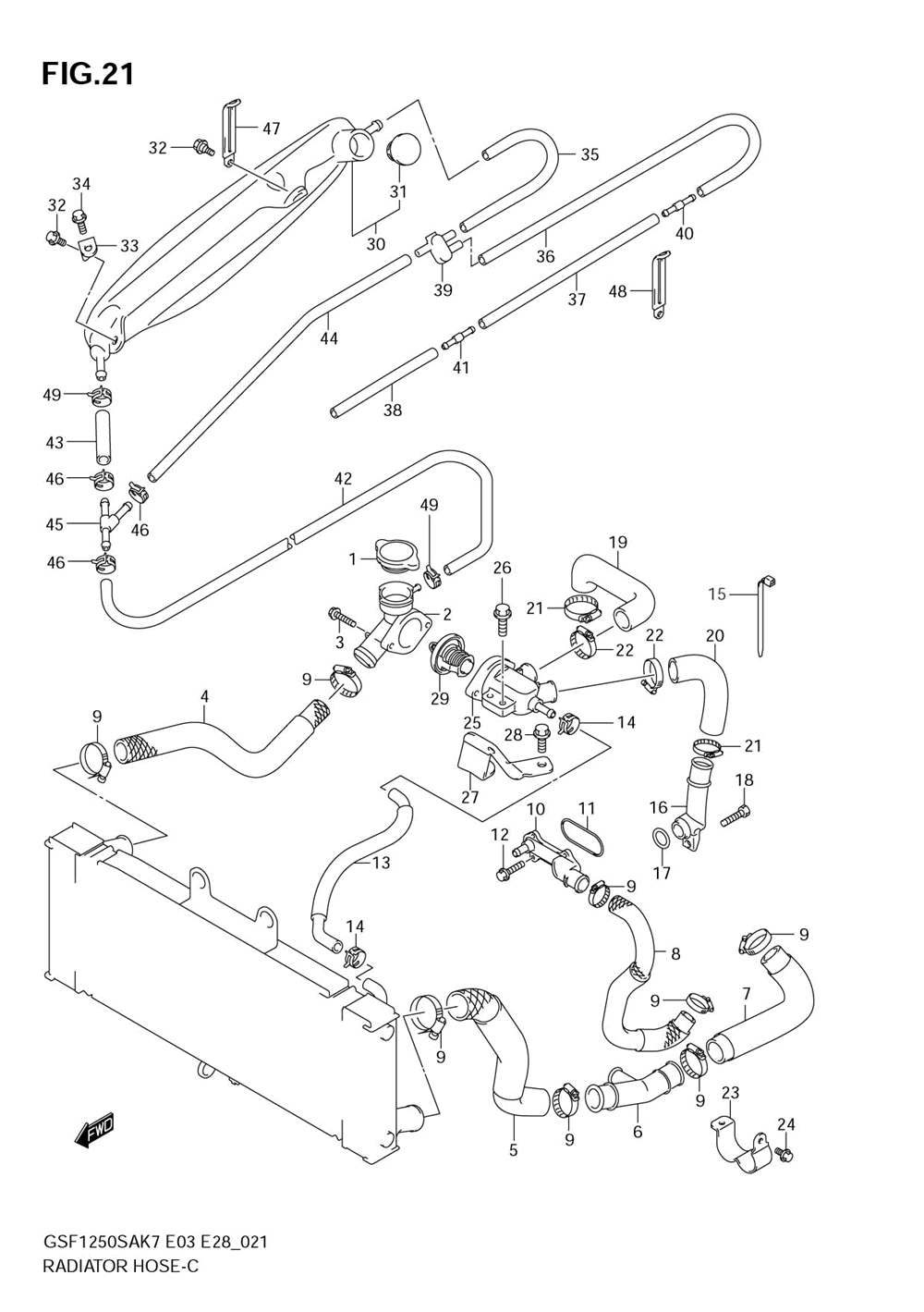 Radiator hose