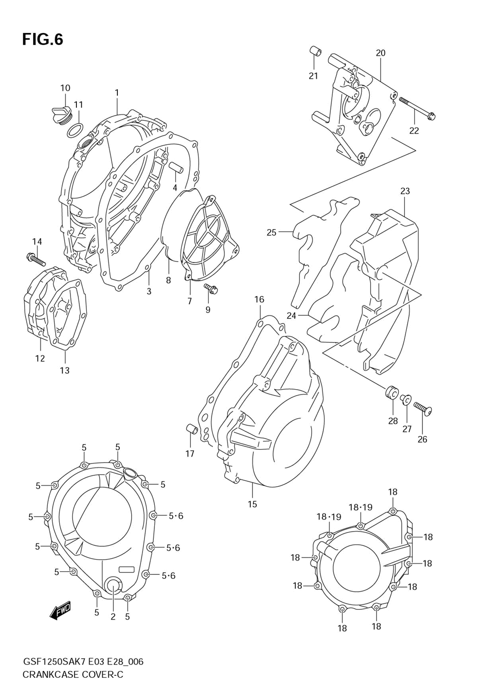 Crankcase cover