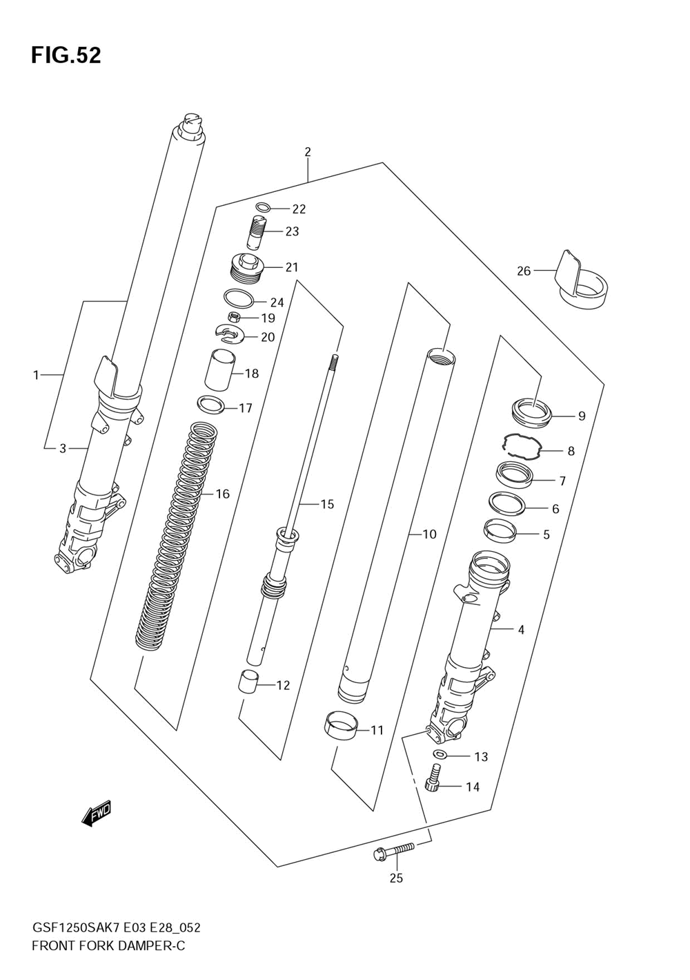 Front damper