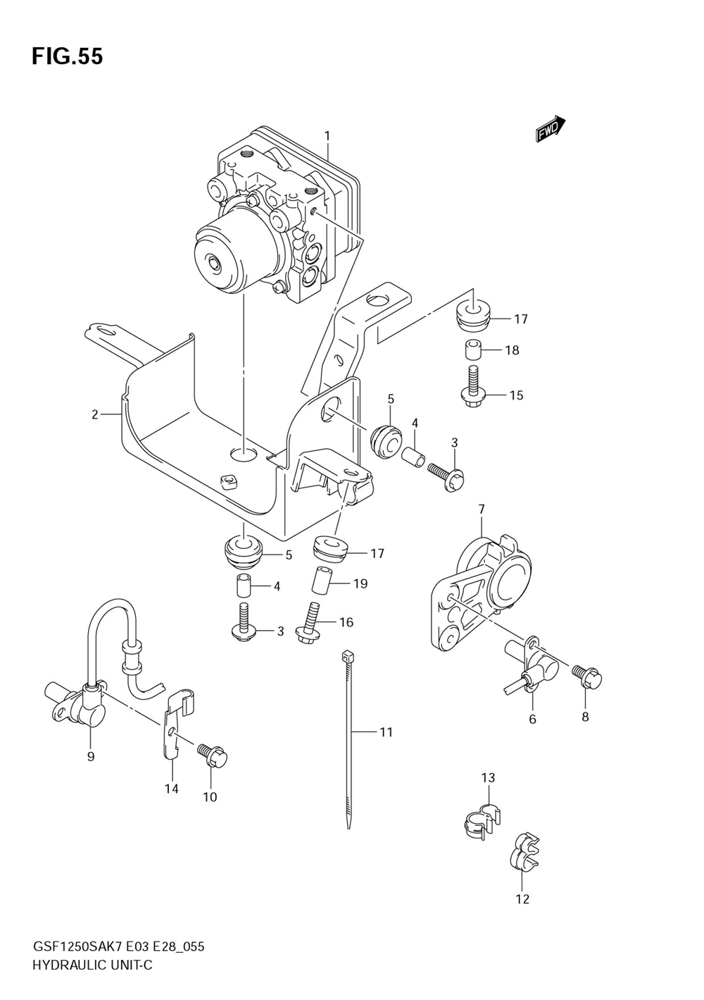 Hydraulic unit