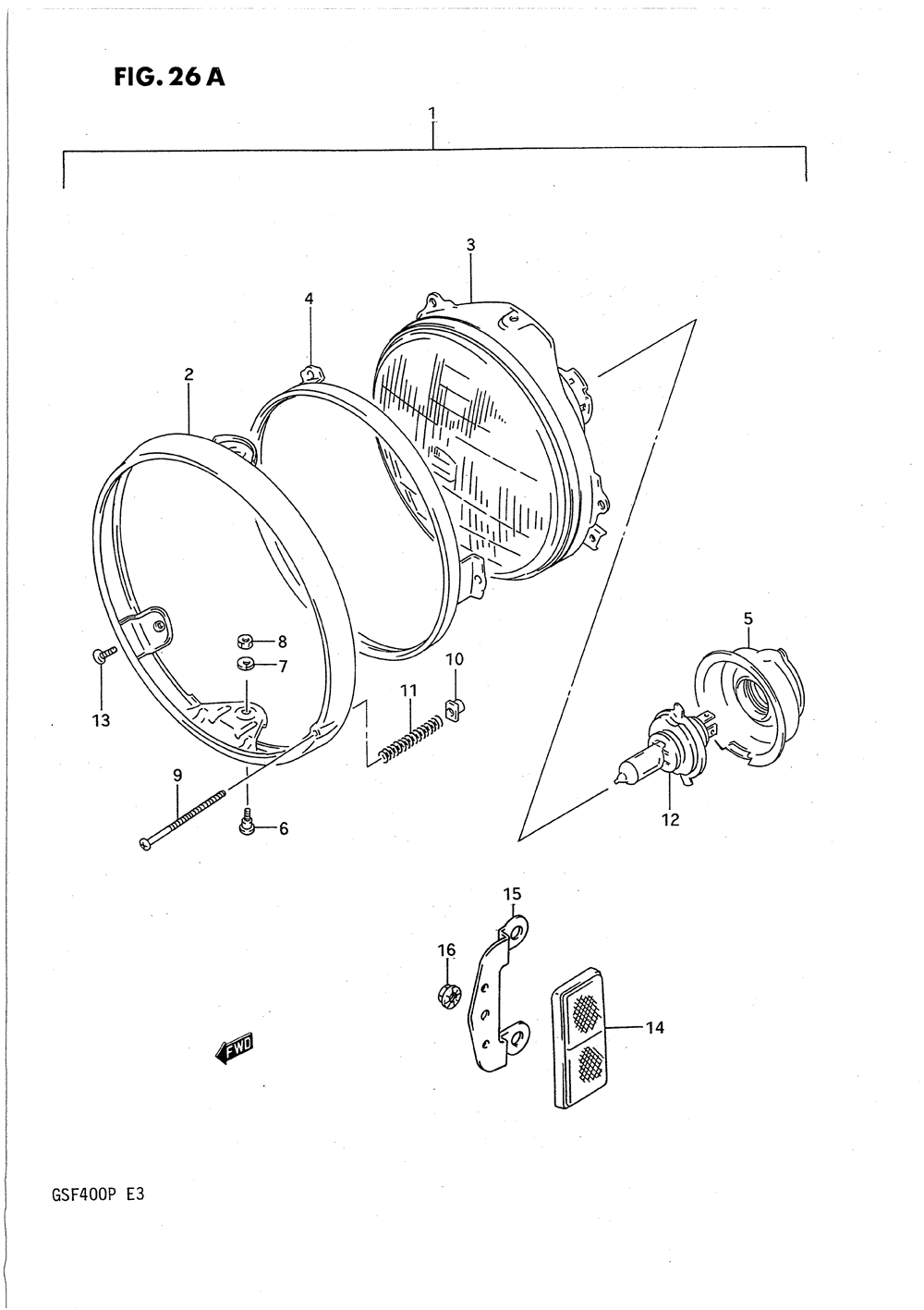 Headlamp (model p)