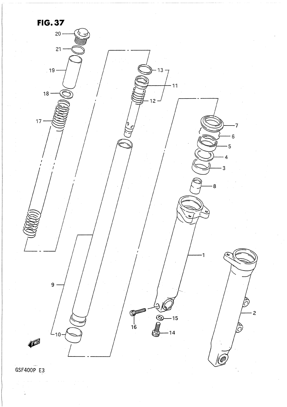 Front damper