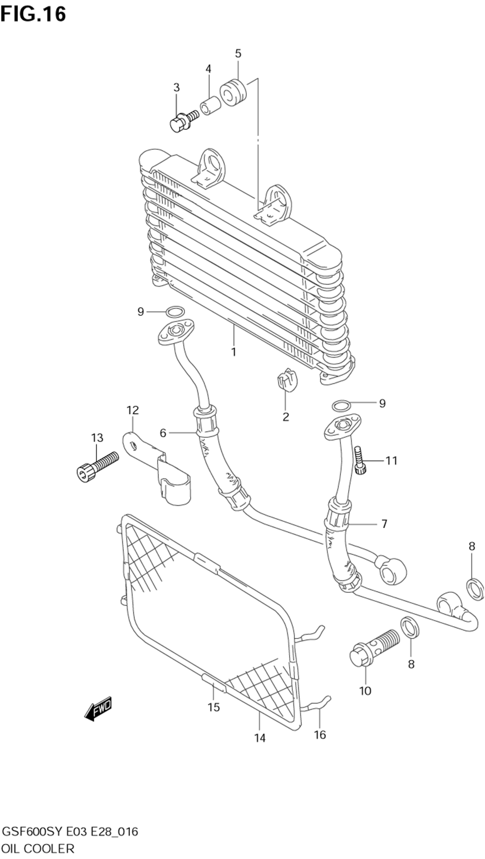 Oil cooler