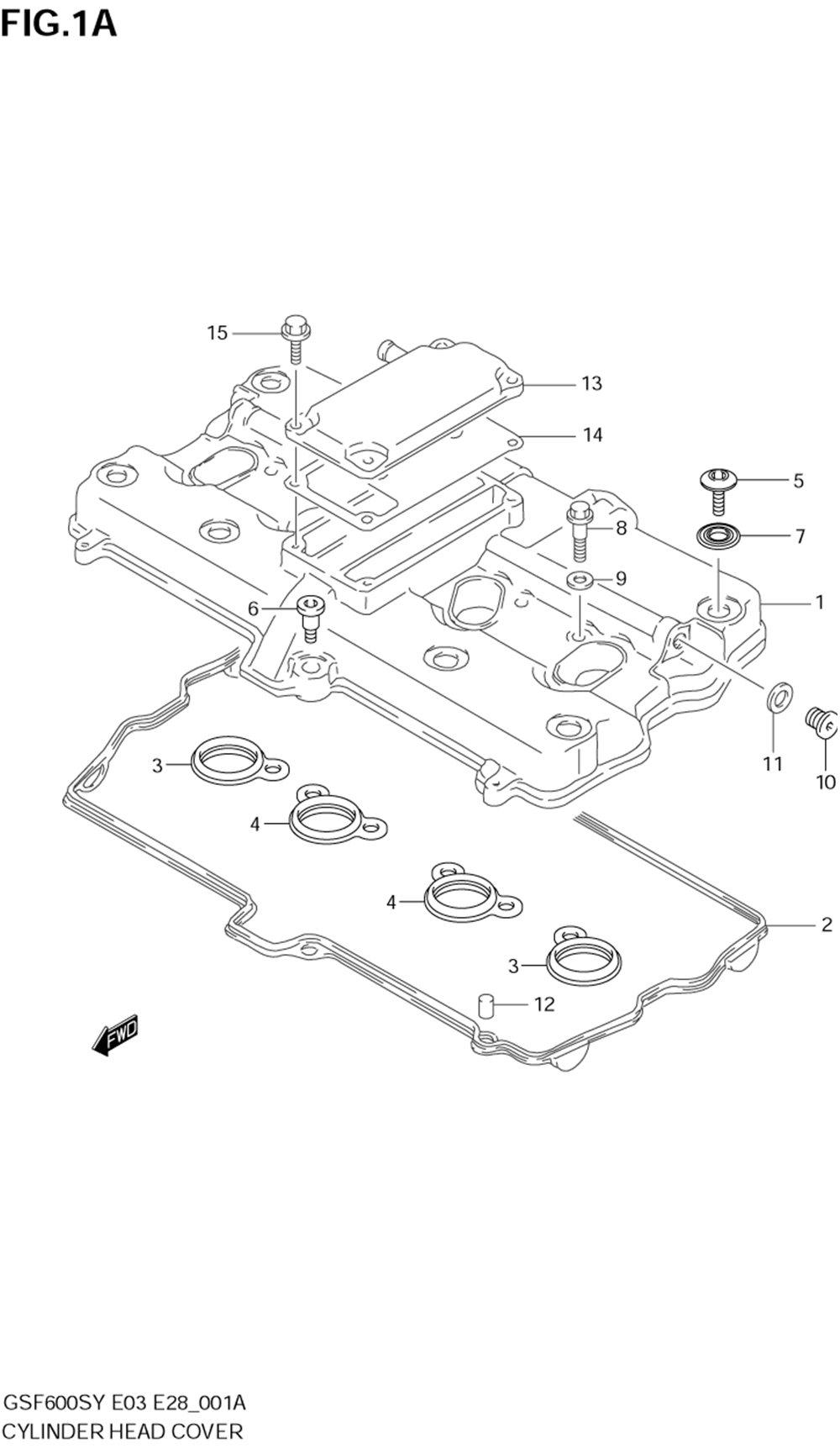 Cylinder head cover