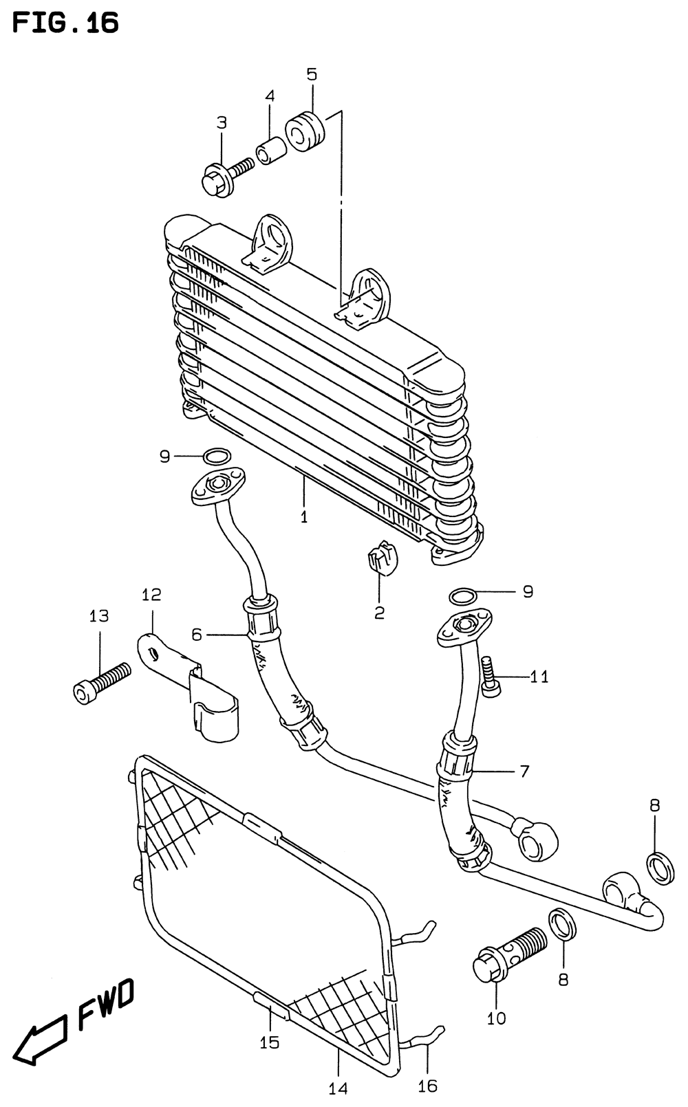 Oil cooler