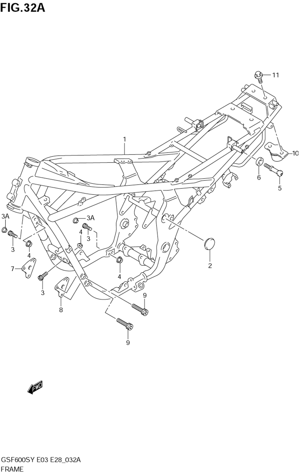 Frame (model k1_k2)